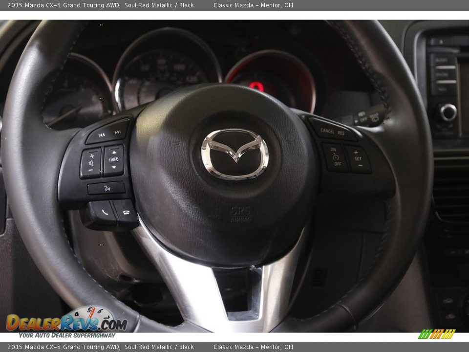 2015 Mazda CX-5 Grand Touring AWD Steering Wheel Photo #7
