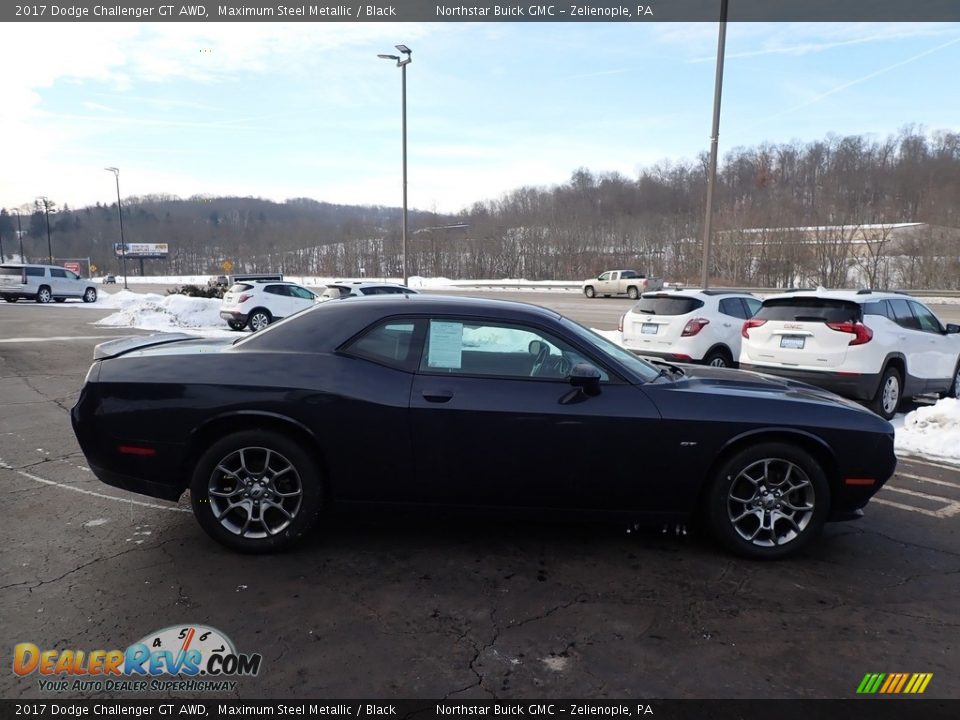 2017 Dodge Challenger GT AWD Maximum Steel Metallic / Black Photo #5