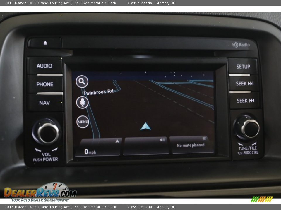 Navigation of 2015 Mazda CX-5 Grand Touring AWD Photo #10
