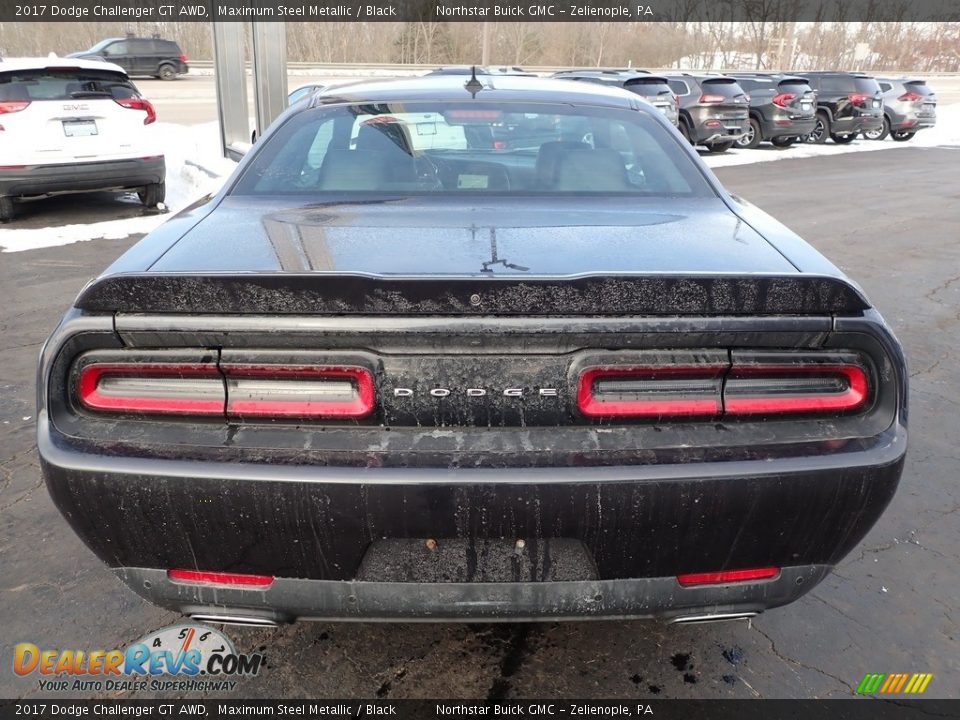 2017 Dodge Challenger GT AWD Maximum Steel Metallic / Black Photo #7