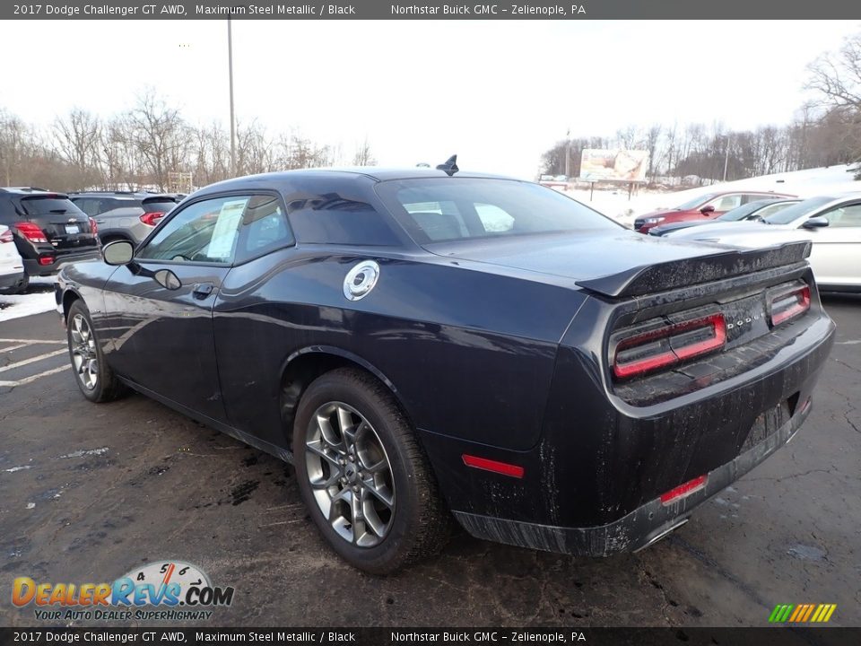 2017 Dodge Challenger GT AWD Maximum Steel Metallic / Black Photo #9