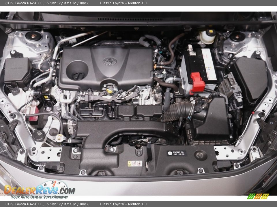 2019 Toyota RAV4 XLE Silver Sky Metallic / Black Photo #19