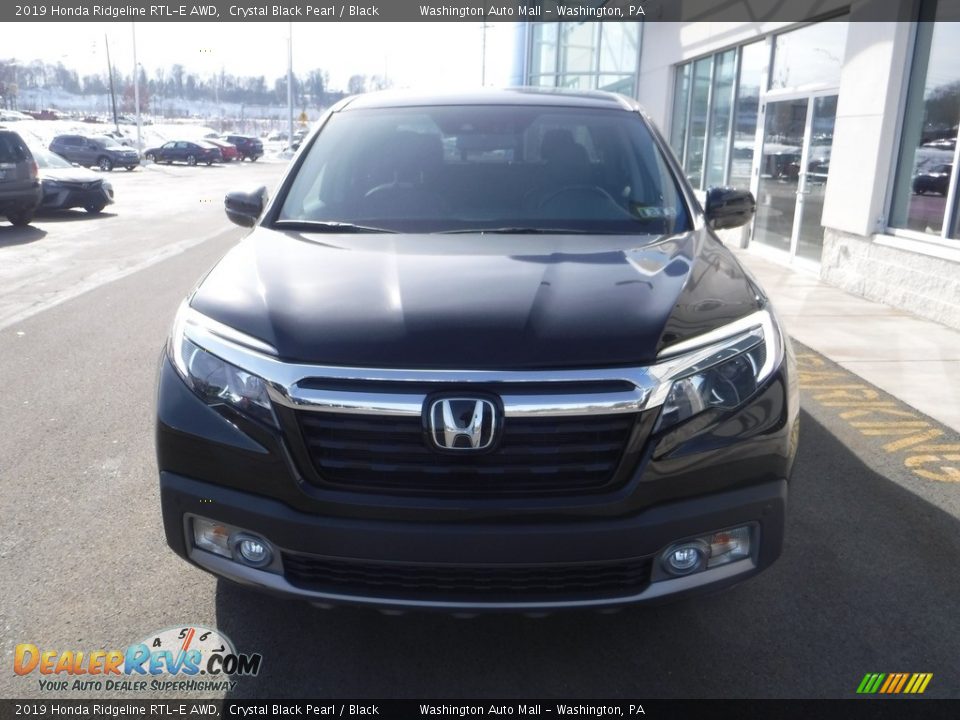 2019 Honda Ridgeline RTL-E AWD Crystal Black Pearl / Black Photo #5