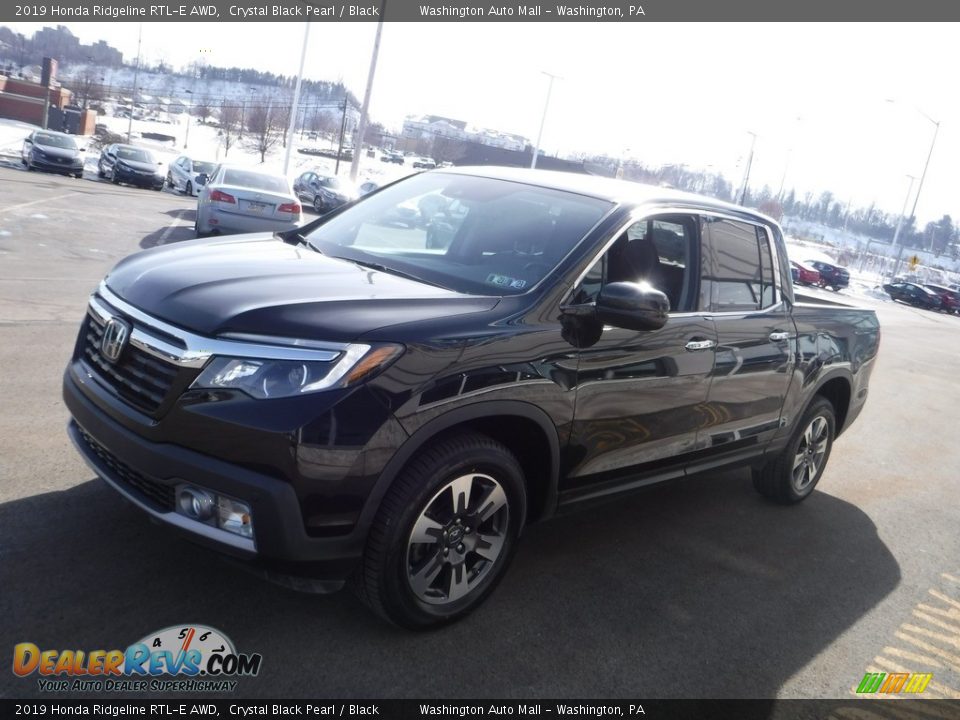 2019 Honda Ridgeline RTL-E AWD Crystal Black Pearl / Black Photo #6