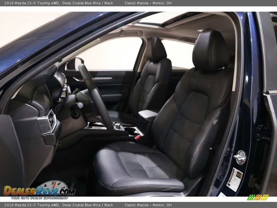 2019 Mazda CX-5 Touring AWD Deep Crystal Blue Mica / Black Photo #5