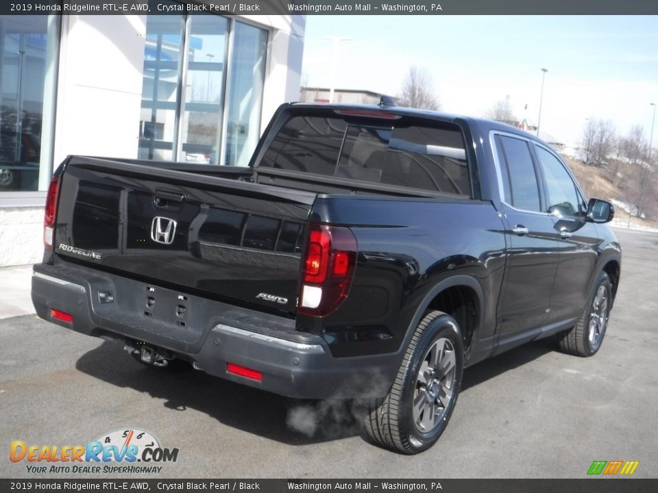 2019 Honda Ridgeline RTL-E AWD Crystal Black Pearl / Black Photo #11