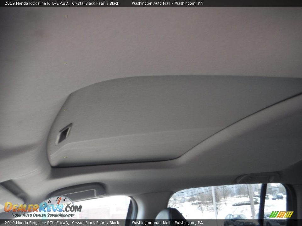 2019 Honda Ridgeline RTL-E AWD Crystal Black Pearl / Black Photo #15