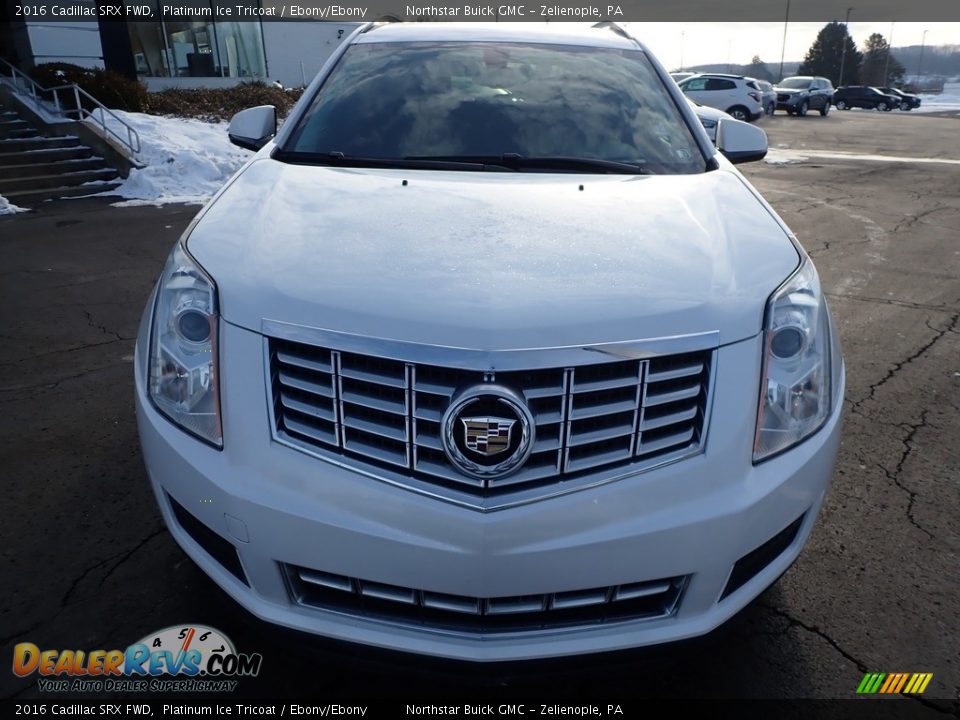 2016 Cadillac SRX FWD Platinum Ice Tricoat / Ebony/Ebony Photo #3