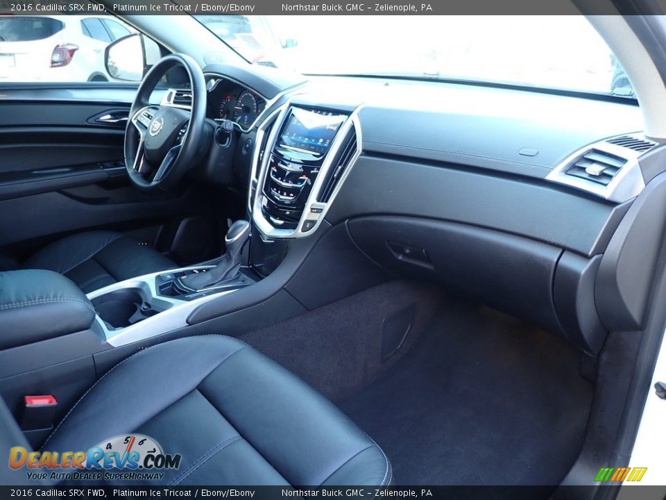 2016 Cadillac SRX FWD Platinum Ice Tricoat / Ebony/Ebony Photo #6