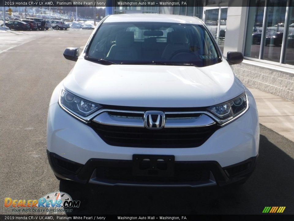 2019 Honda CR-V LX AWD Platinum White Pearl / Ivory Photo #4