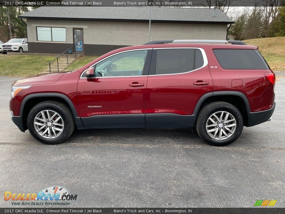 2017 GMC Acadia SLE Crimson Red Tintcoat / Jet Black Photo #1