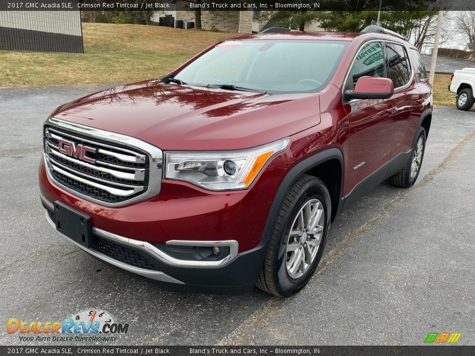 2017 GMC Acadia SLE Crimson Red Tintcoat / Jet Black Photo #2