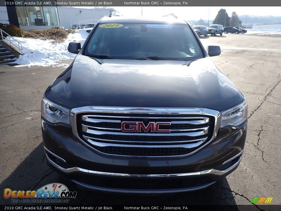 2019 GMC Acadia SLE AWD Smokey Quartz Metallic / Jet Black Photo #3