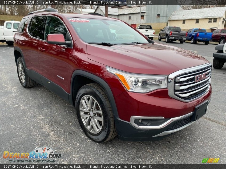 2017 GMC Acadia SLE Crimson Red Tintcoat / Jet Black Photo #4