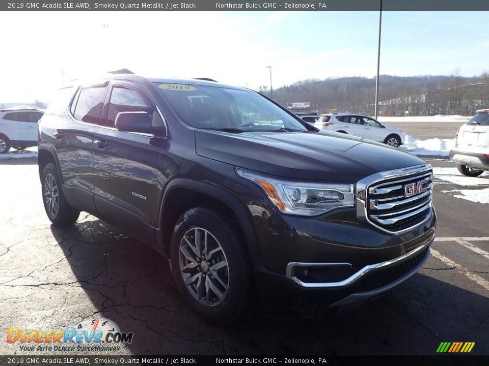 2019 GMC Acadia SLE AWD Smokey Quartz Metallic / Jet Black Photo #4