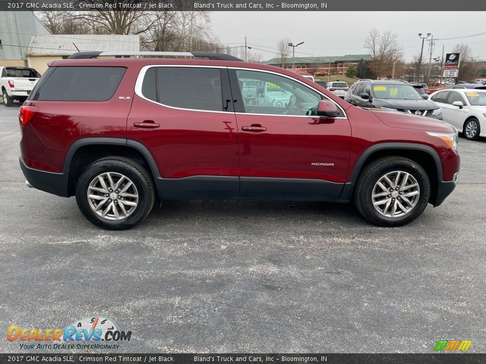 2017 GMC Acadia SLE Crimson Red Tintcoat / Jet Black Photo #5