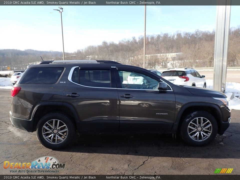 2019 GMC Acadia SLE AWD Smokey Quartz Metallic / Jet Black Photo #5