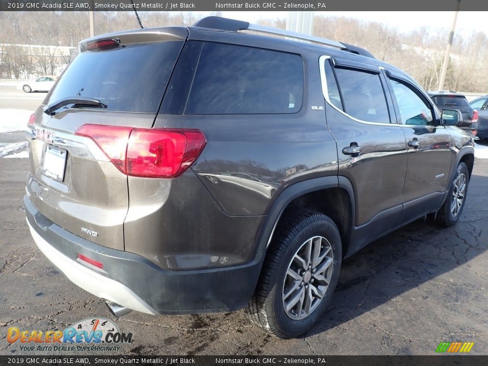 2019 GMC Acadia SLE AWD Smokey Quartz Metallic / Jet Black Photo #9