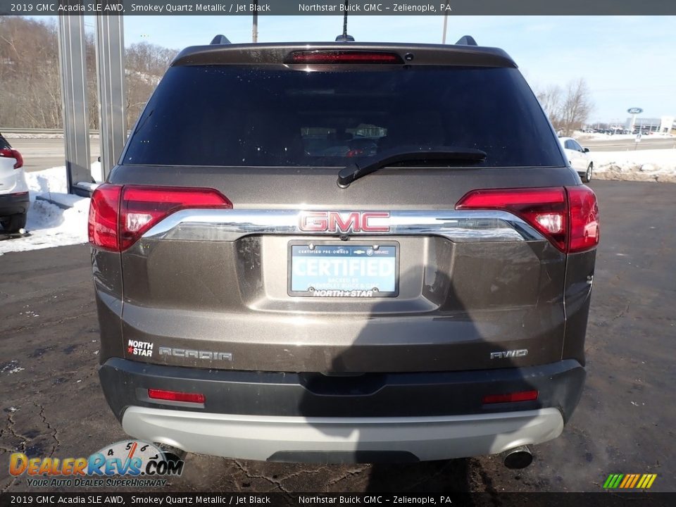 2019 GMC Acadia SLE AWD Smokey Quartz Metallic / Jet Black Photo #10