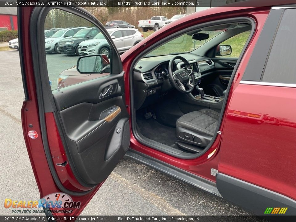 2017 GMC Acadia SLE Crimson Red Tintcoat / Jet Black Photo #12