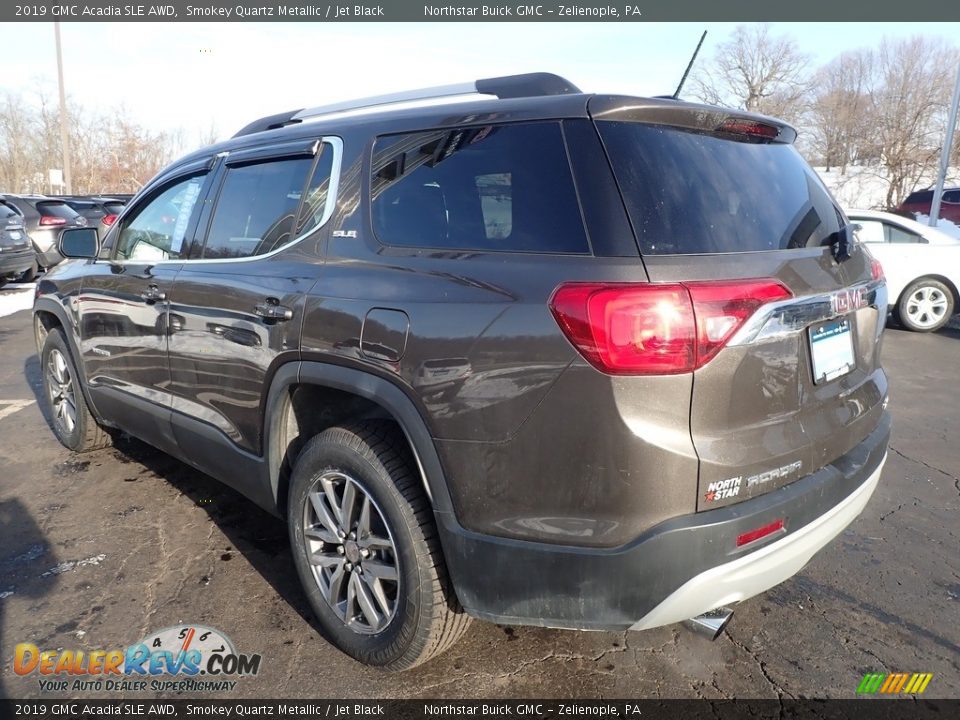 2019 GMC Acadia SLE AWD Smokey Quartz Metallic / Jet Black Photo #13