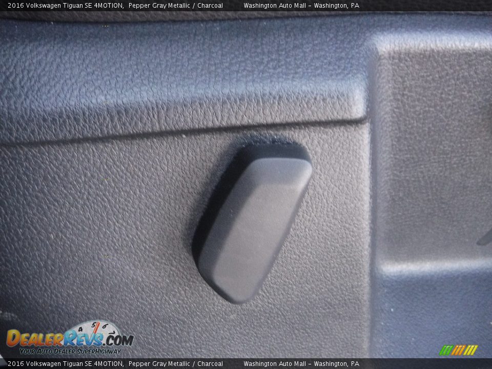 2016 Volkswagen Tiguan SE 4MOTION Pepper Gray Metallic / Charcoal Photo #15