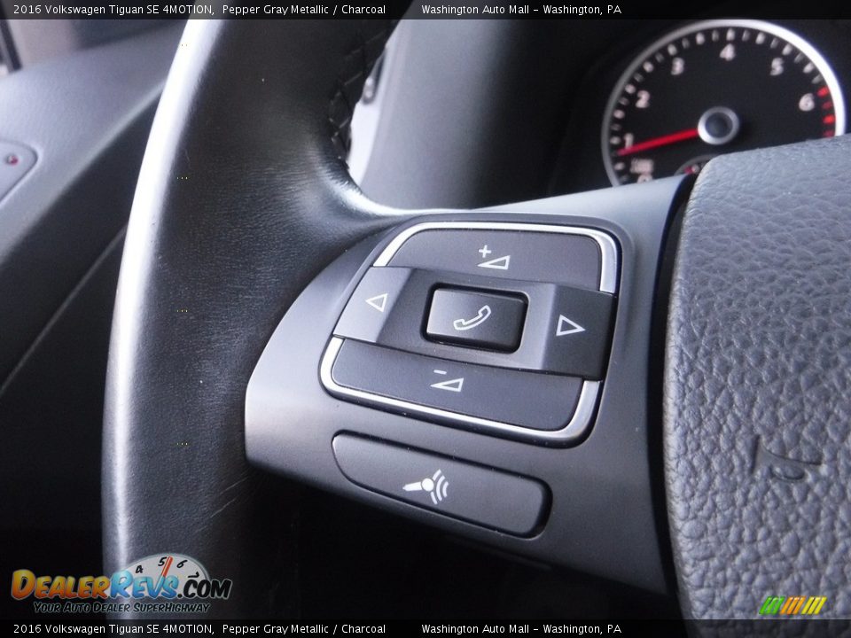 2016 Volkswagen Tiguan SE 4MOTION Steering Wheel Photo #22