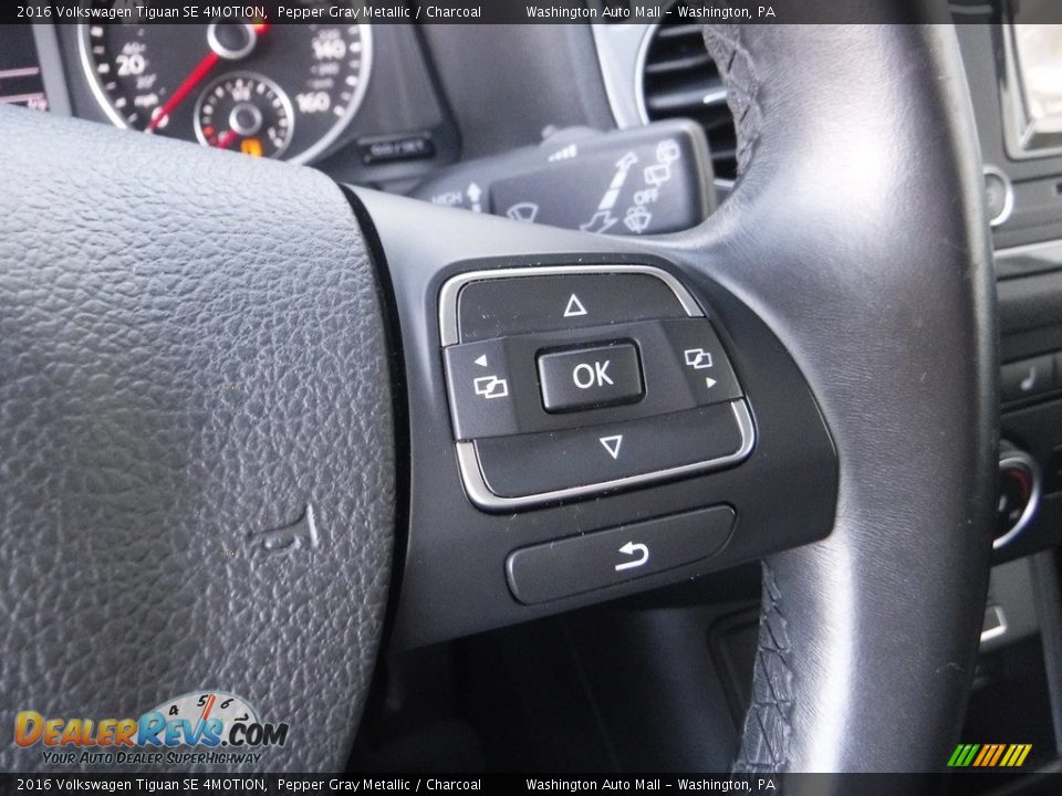 2016 Volkswagen Tiguan SE 4MOTION Steering Wheel Photo #23