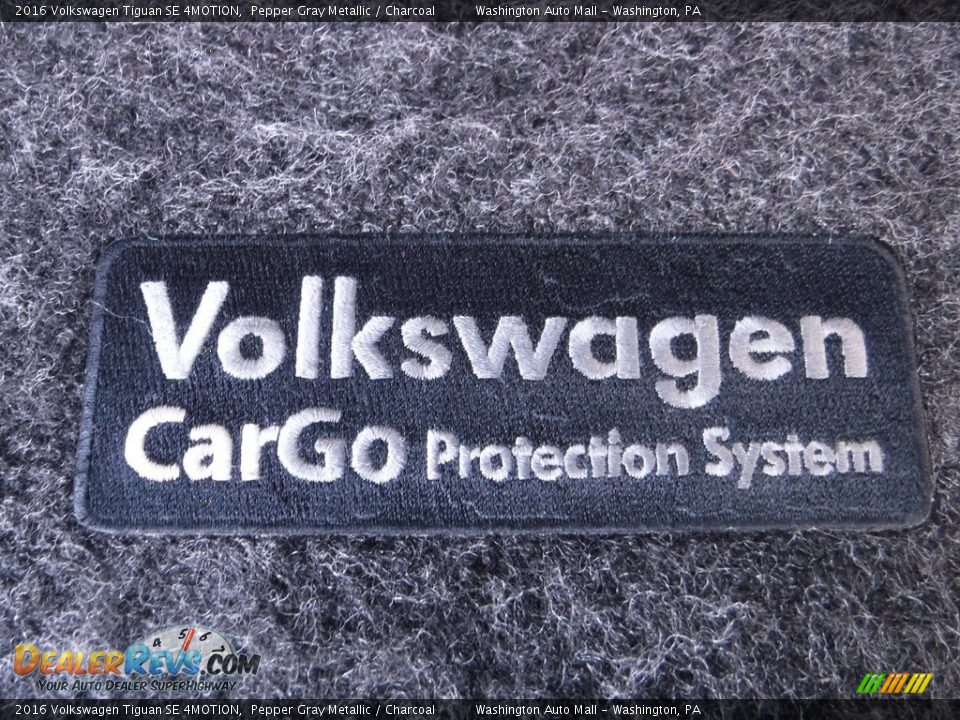 2016 Volkswagen Tiguan SE 4MOTION Pepper Gray Metallic / Charcoal Photo #28