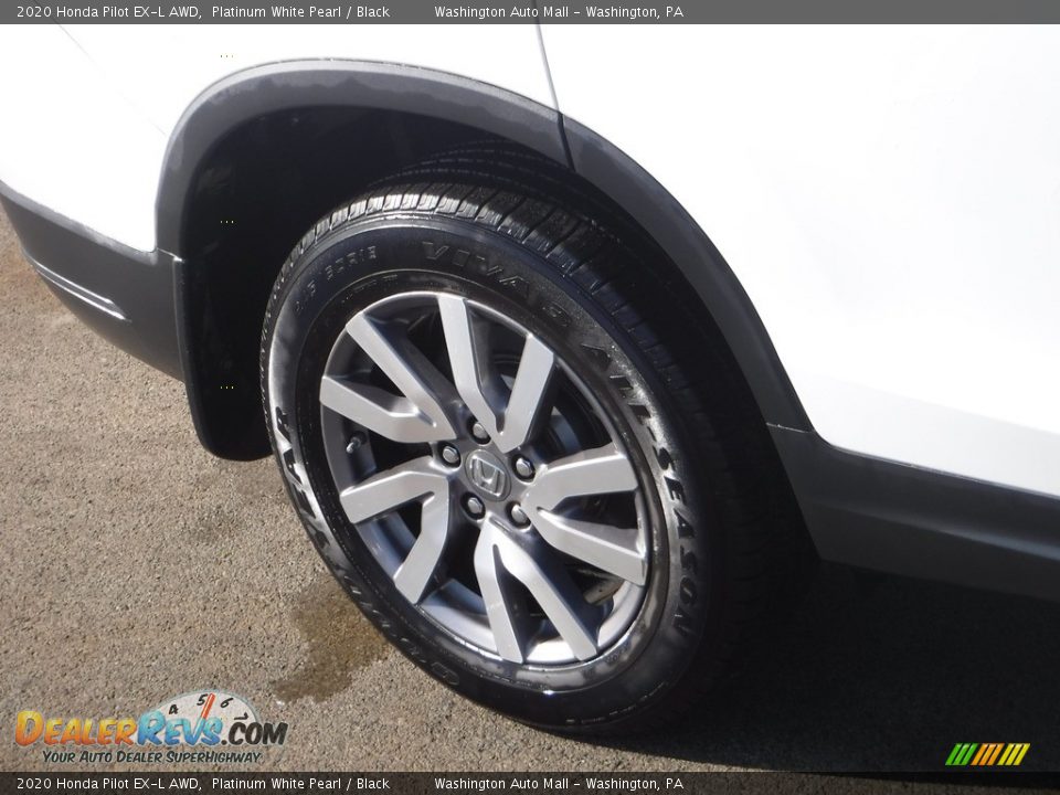 2020 Honda Pilot EX-L AWD Platinum White Pearl / Black Photo #4