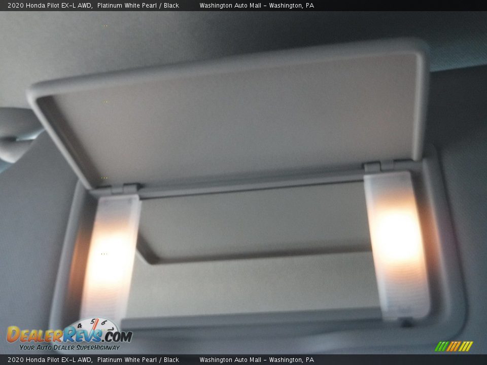 2020 Honda Pilot EX-L AWD Platinum White Pearl / Black Photo #27