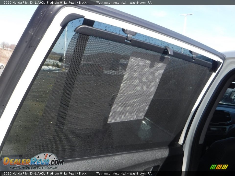 2020 Honda Pilot EX-L AWD Platinum White Pearl / Black Photo #30
