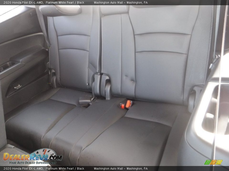 2020 Honda Pilot EX-L AWD Platinum White Pearl / Black Photo #31