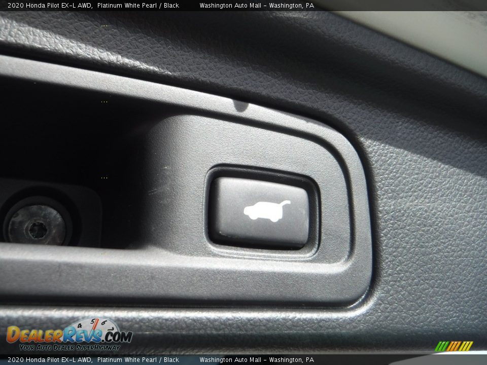 2020 Honda Pilot EX-L AWD Platinum White Pearl / Black Photo #32