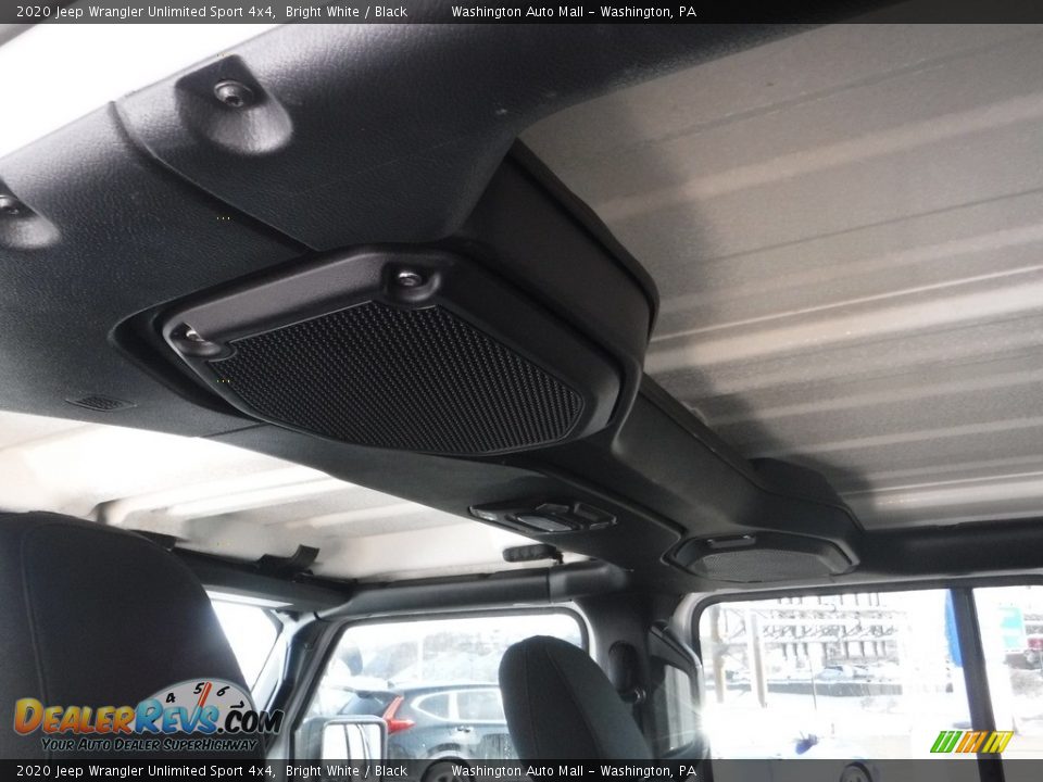 2020 Jeep Wrangler Unlimited Sport 4x4 Bright White / Black Photo #29