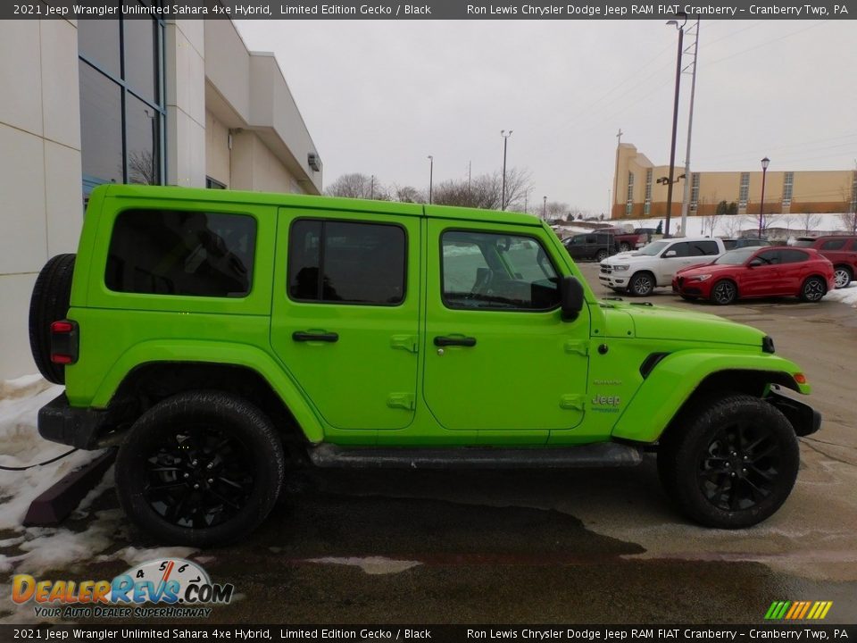 Limited Edition Gecko 2021 Jeep Wrangler Unlimited Sahara 4xe Hybrid Photo #4