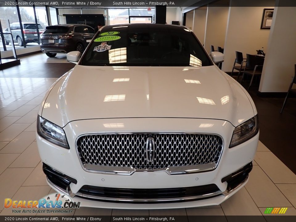 2020 Lincoln Continental AWD Pristine White / Ebony Photo #5