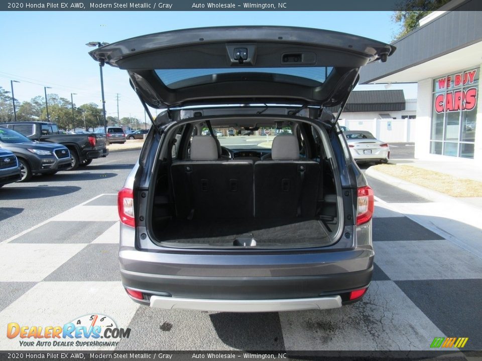 2020 Honda Pilot EX AWD Modern Steel Metallic / Gray Photo #5