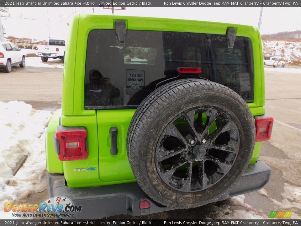 2021 Jeep Wrangler Unlimited Sahara 4xe Hybrid Wheel Photo #6
