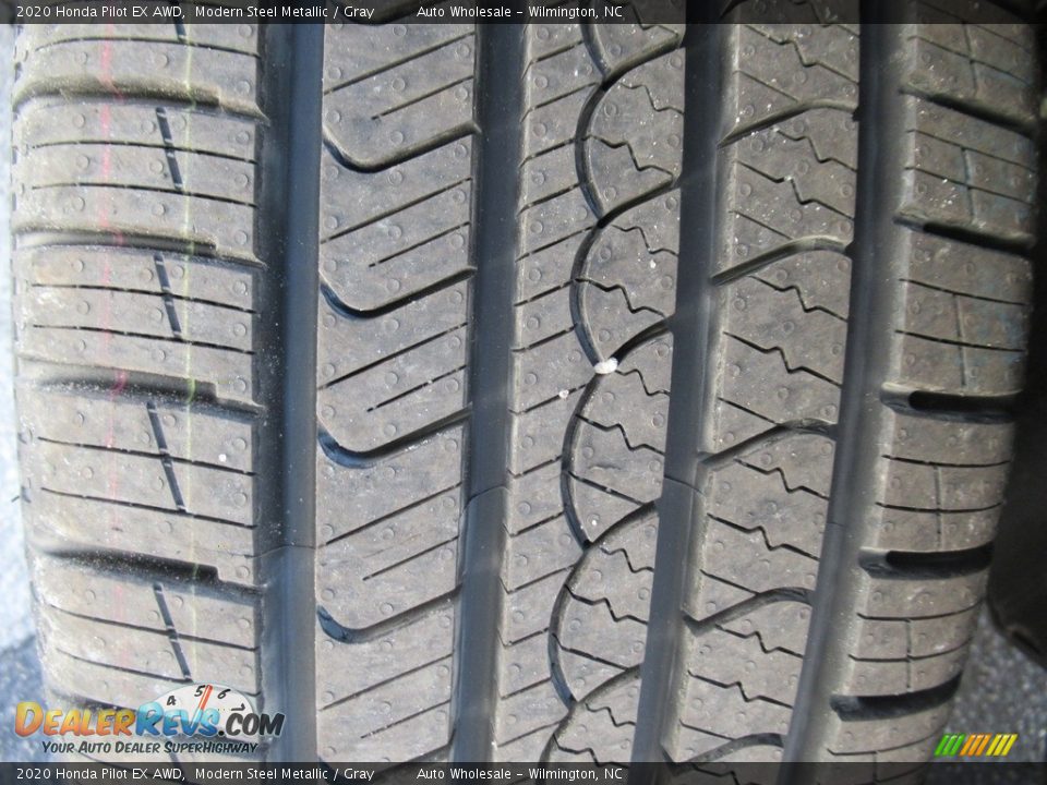 2020 Honda Pilot EX AWD Modern Steel Metallic / Gray Photo #10