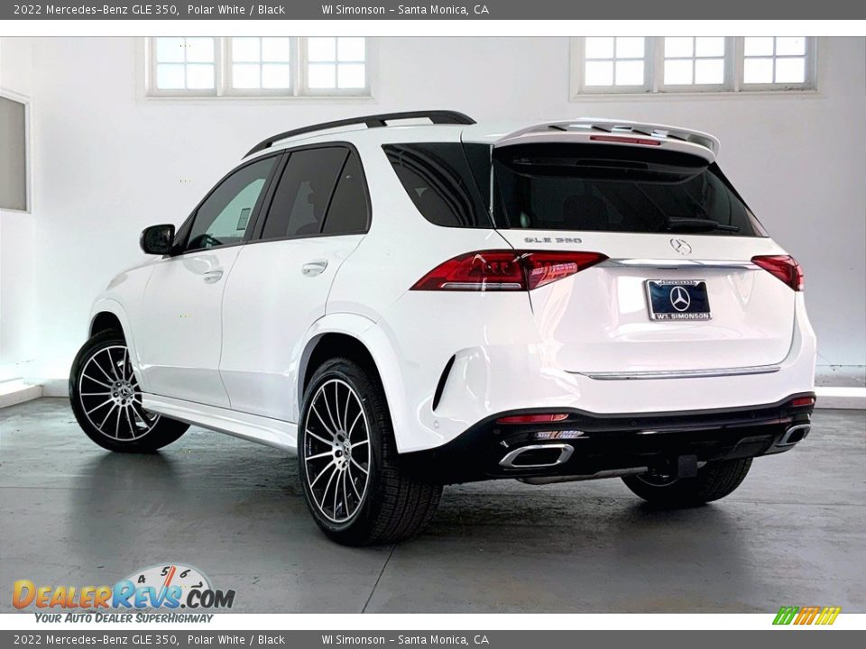 2022 Mercedes-Benz GLE 350 Polar White / Black Photo #2