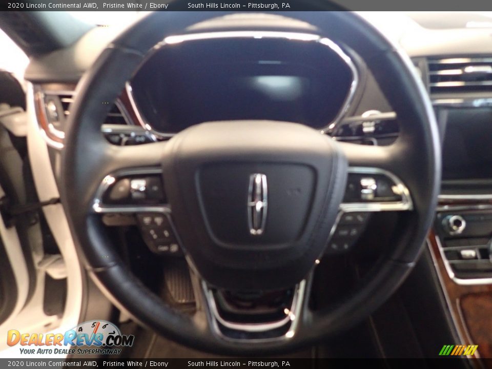 2020 Lincoln Continental AWD Pristine White / Ebony Photo #19