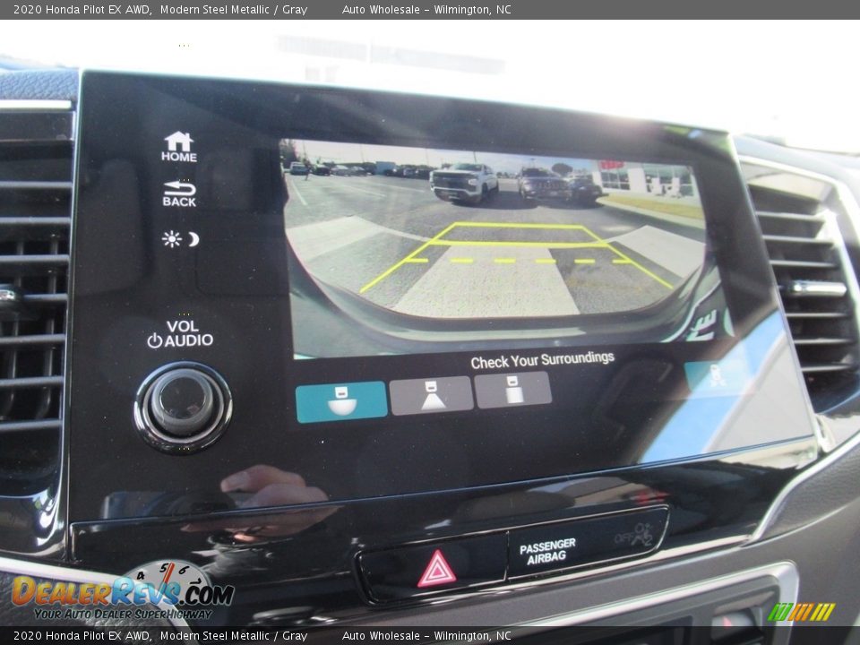2020 Honda Pilot EX AWD Modern Steel Metallic / Gray Photo #18