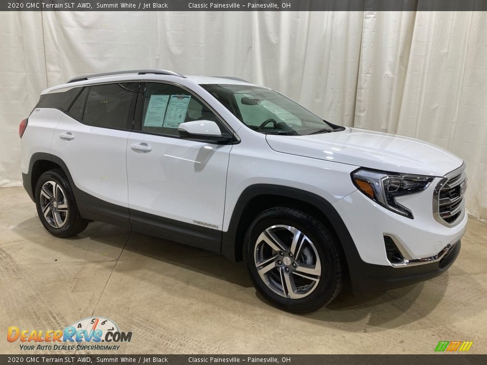 2020 GMC Terrain SLT AWD Summit White / Jet Black Photo #1