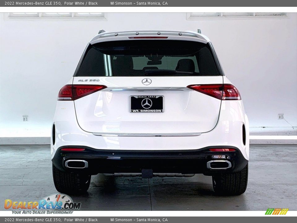 2022 Mercedes-Benz GLE 350 Polar White / Black Photo #3