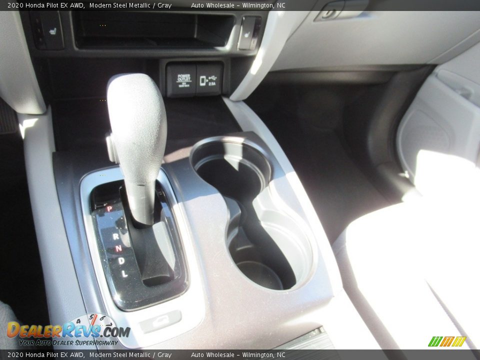 2020 Honda Pilot EX AWD Modern Steel Metallic / Gray Photo #19