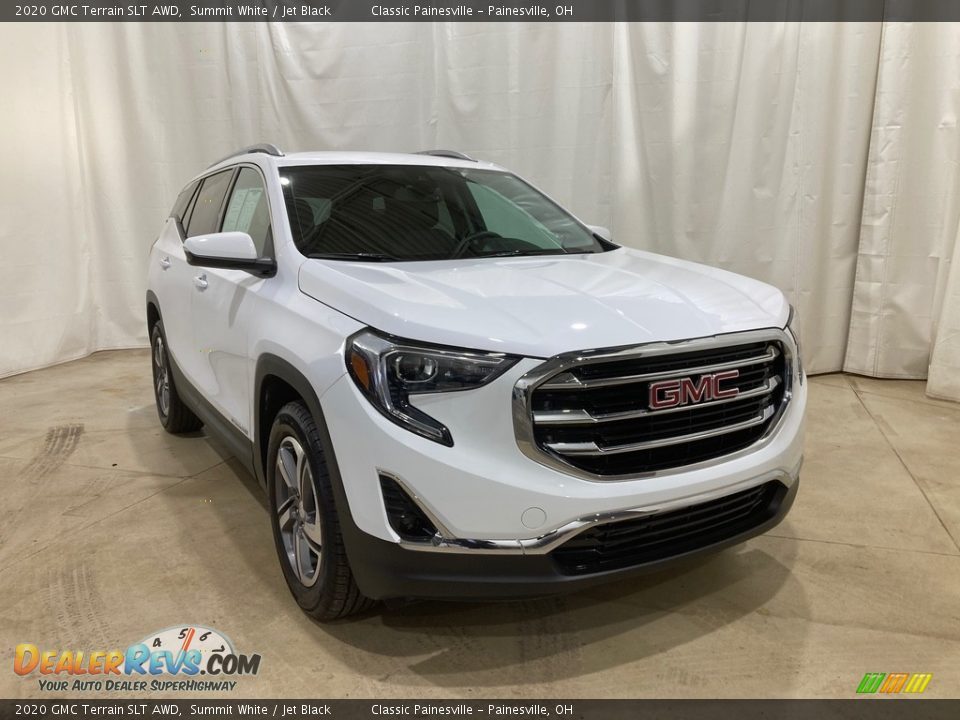 2020 GMC Terrain SLT AWD Summit White / Jet Black Photo #2