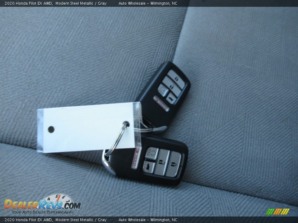 2020 Honda Pilot EX AWD Modern Steel Metallic / Gray Photo #20