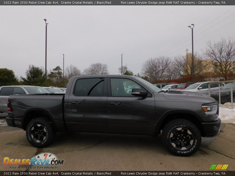 Granite Crystal Metallic 2022 Ram 1500 Rebel Crew Cab 4x4 Photo #4