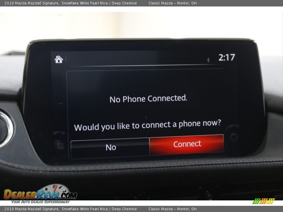 2019 Mazda Mazda6 Signature Snowflake White Pearl Mica / Deep Chestnut Photo #11